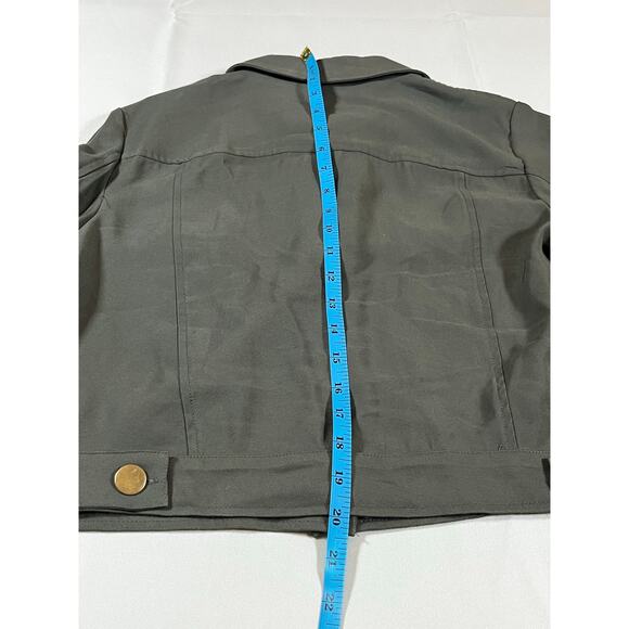 Industry Republic Clothing army green jacket size small excellent condition - Picture 5 of 6